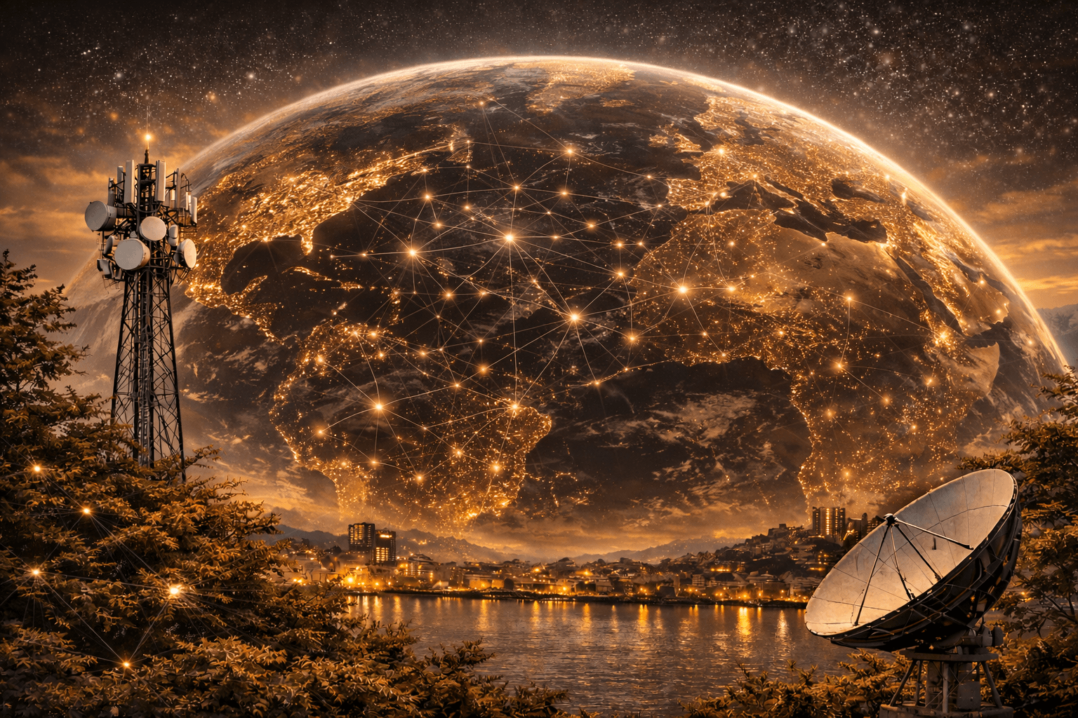 Global network background